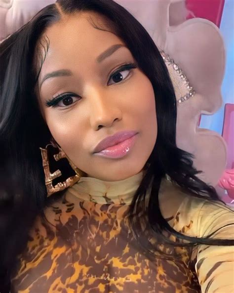 Nicki Minaj Fendi earrings